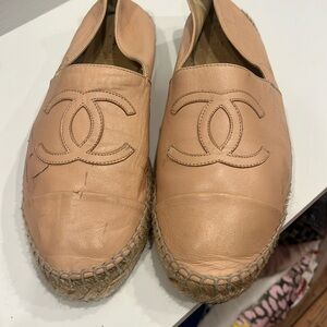 Chanel pink size 9 flats